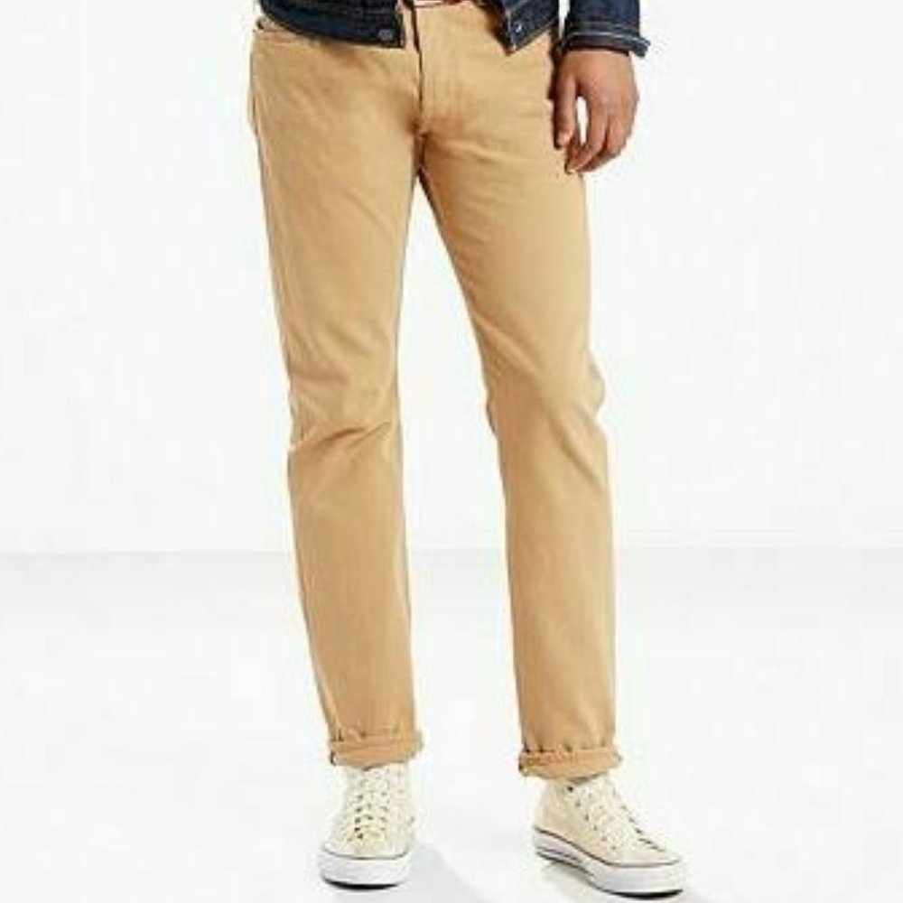 Levi's Pants Men's Khaki 32 x 34 Chinos New with Tags $90 Discontinued Rare Find